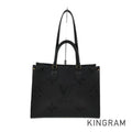 LOUIS VUITTON Monogram Empreinte On The Go MM M45595 Tote bag