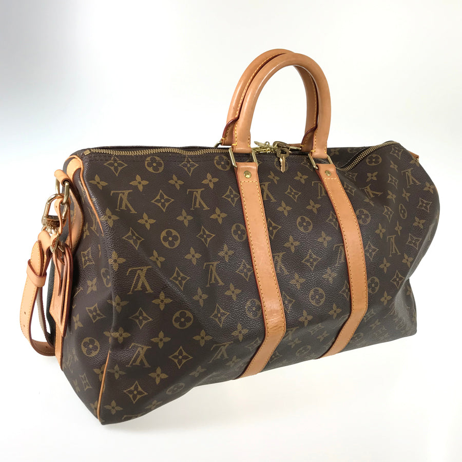 LOUIS VUITTON Monogram Keepall Bandouliere 45 M41418 Boston bag