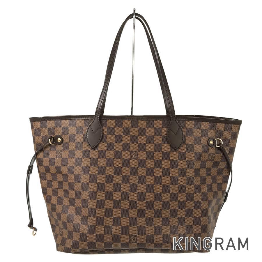 LOUIS VUITTON Damier Neverfull MM N51105 Tote bag