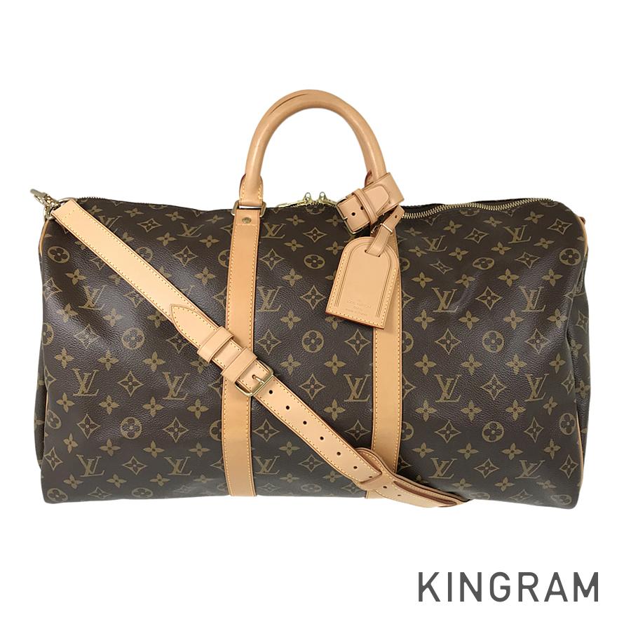 LOUIS VUITTON Monogram Keepall Bandouliere 50 M41416 Boston bag