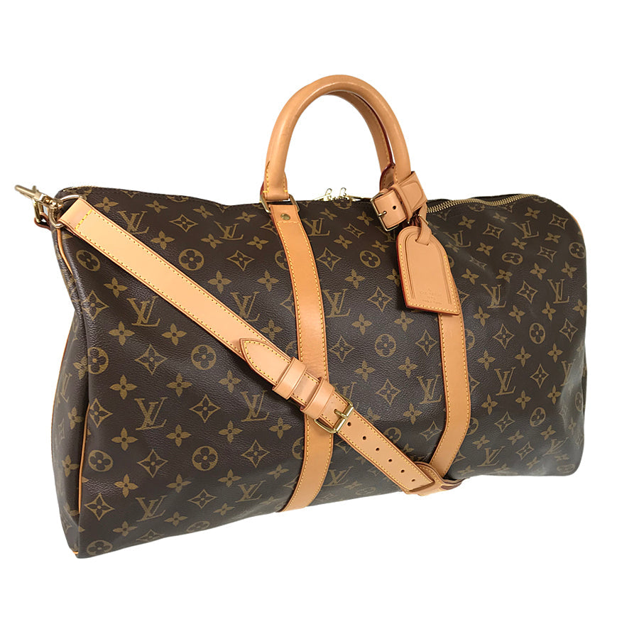 LOUIS VUITTON Monogram Keepall Bandouliere 50 M41416 Boston bag