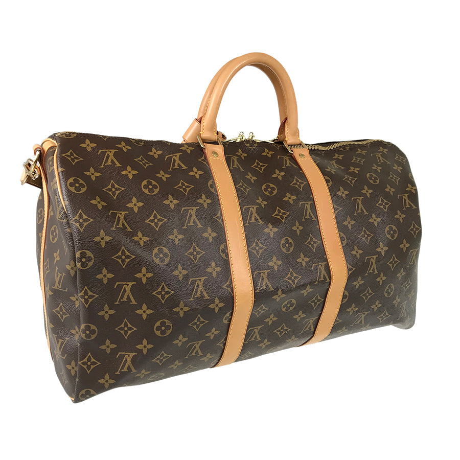 LOUIS VUITTON Monogram Keepall Bandouliere 50 M41416 Boston bag