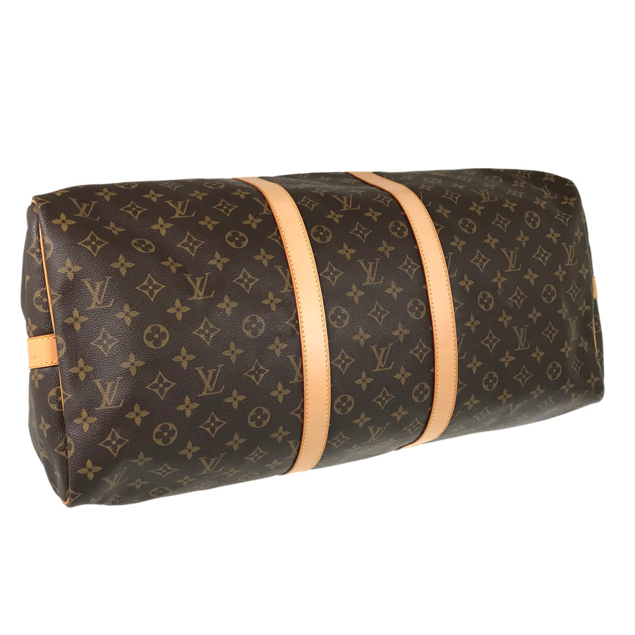 LOUIS VUITTON Monogram Keepall Bandouliere 55 M41414 Boston bag