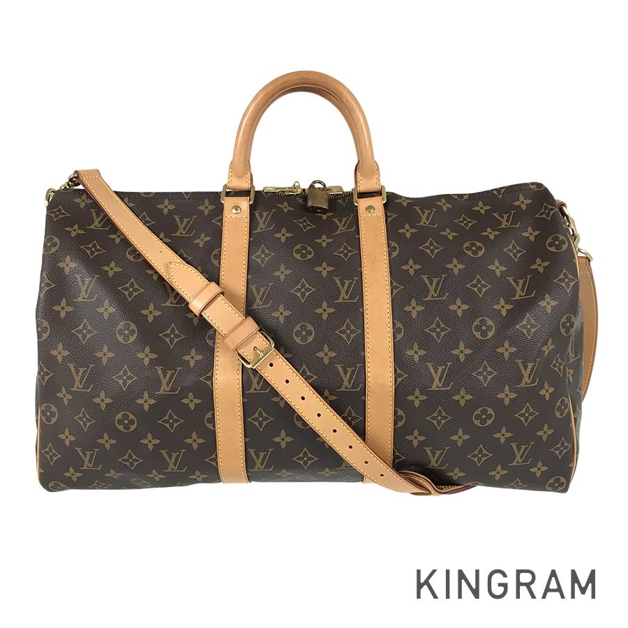 LOUIS VUITTON Monogram Keepall Bandouliere 50 M41416 Boston bag