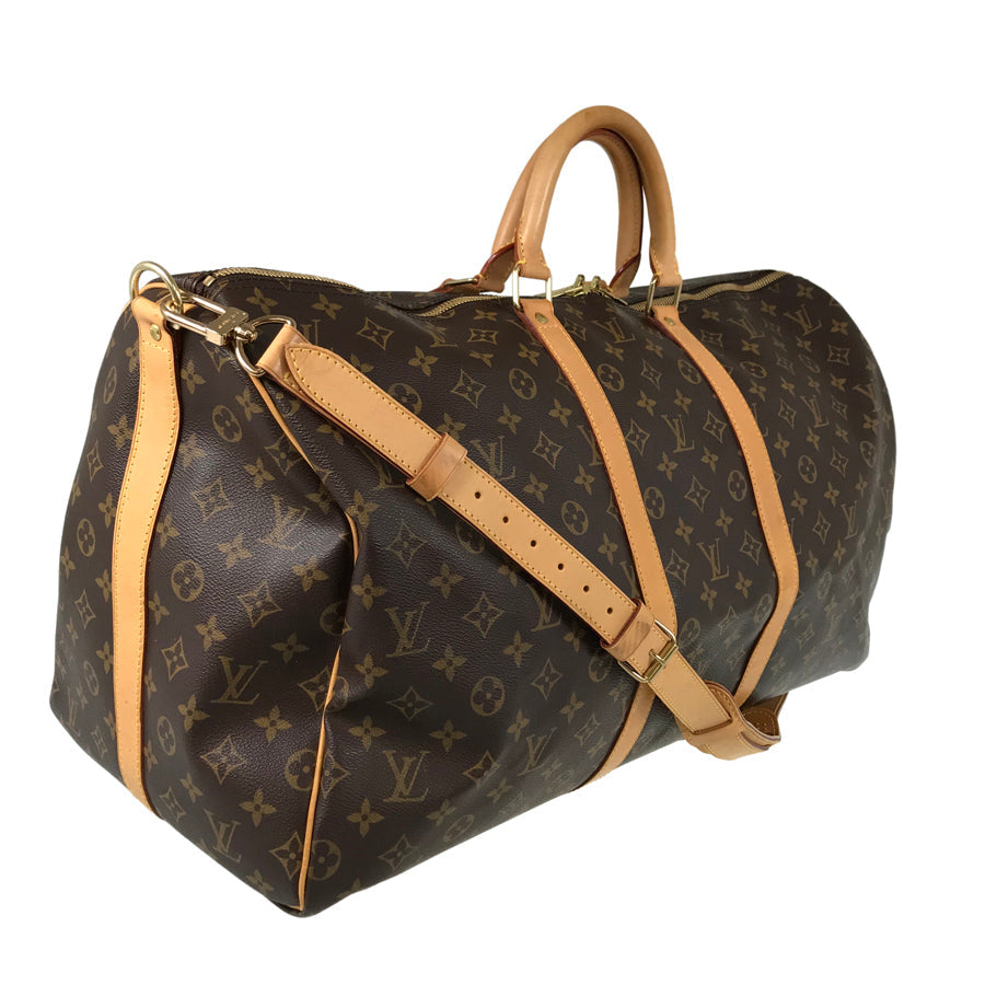 LOUIS VUITTON Monogram Keepall Bandouliere 55 M41414 Boston bag