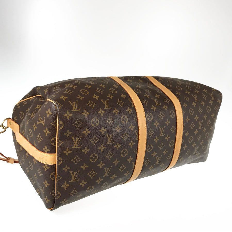LOUIS VUITTON Monogram Keepall Bandouliere 55 M41414 Boston bag