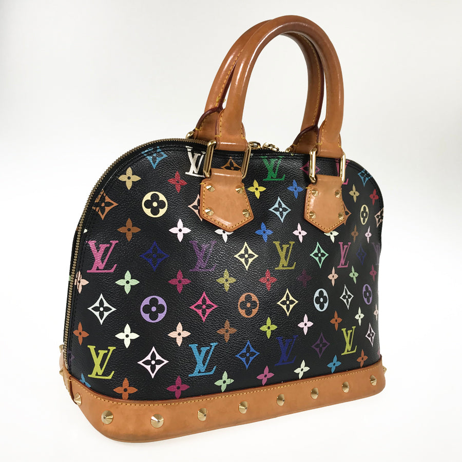 LOUIS VUITTON Monogram Multi Color Alma PM M92646 Hand bag