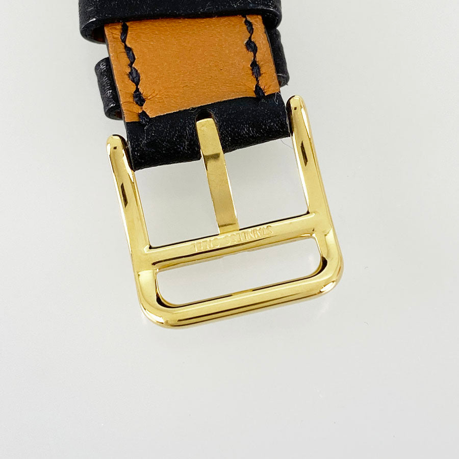HERMES Belt □G stamp made in 2003quartz Women's Watches