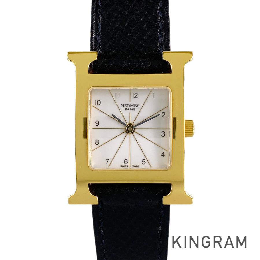 HERMES Belt □G stamp made in 2003quartz Women's Watches