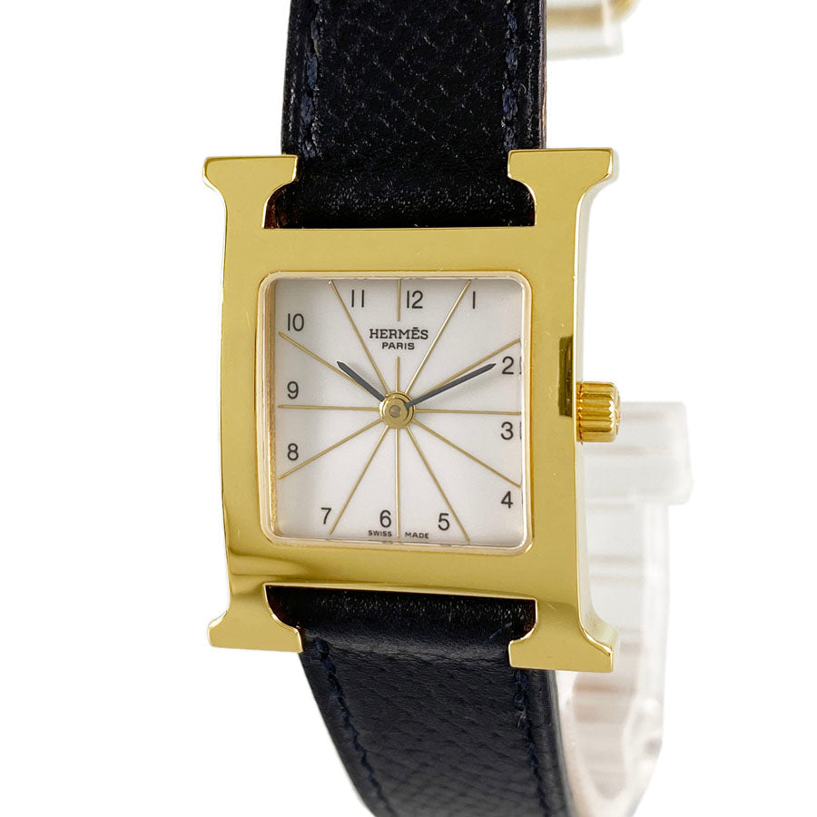 HERMES Belt □G stamp made in 2003quartz Women's Watches
