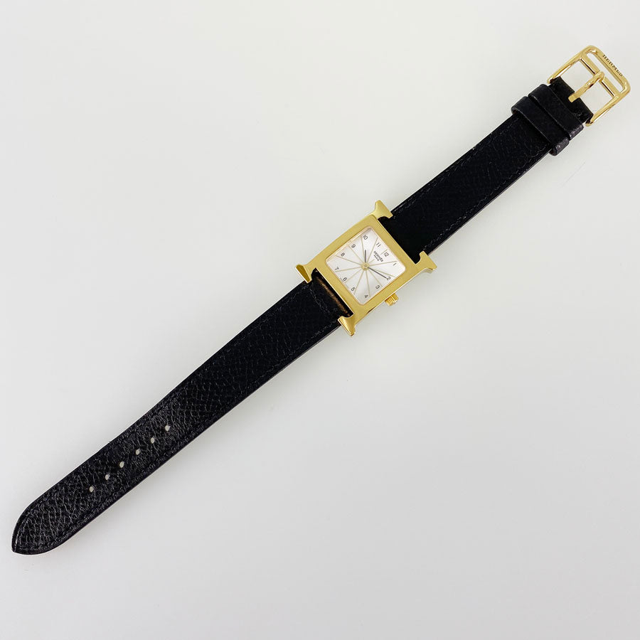 HERMES Belt □G stamp made in 2003quartz Women's Watches