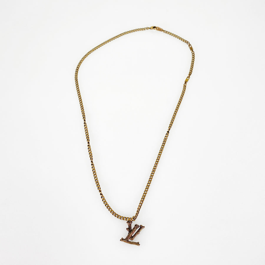 LOUIS VUITTON LV Wood MP2780 Necklace