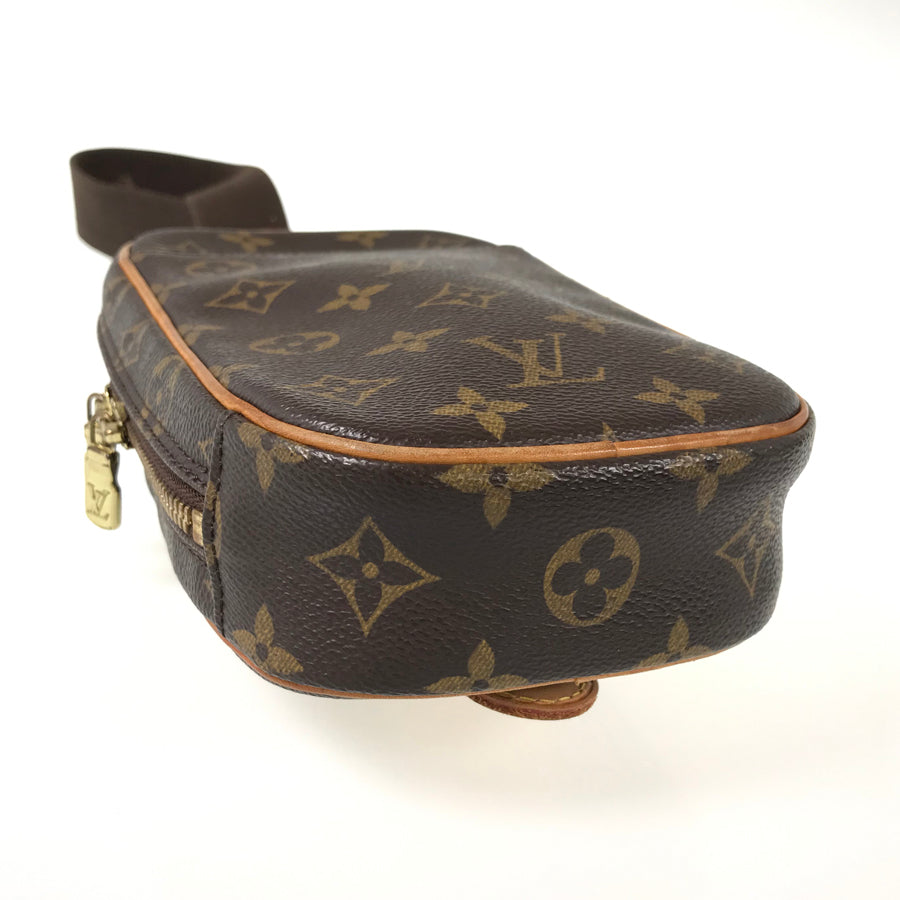 LOUIS VUITTON Monogram Pochette Gange M51870 Sling bag