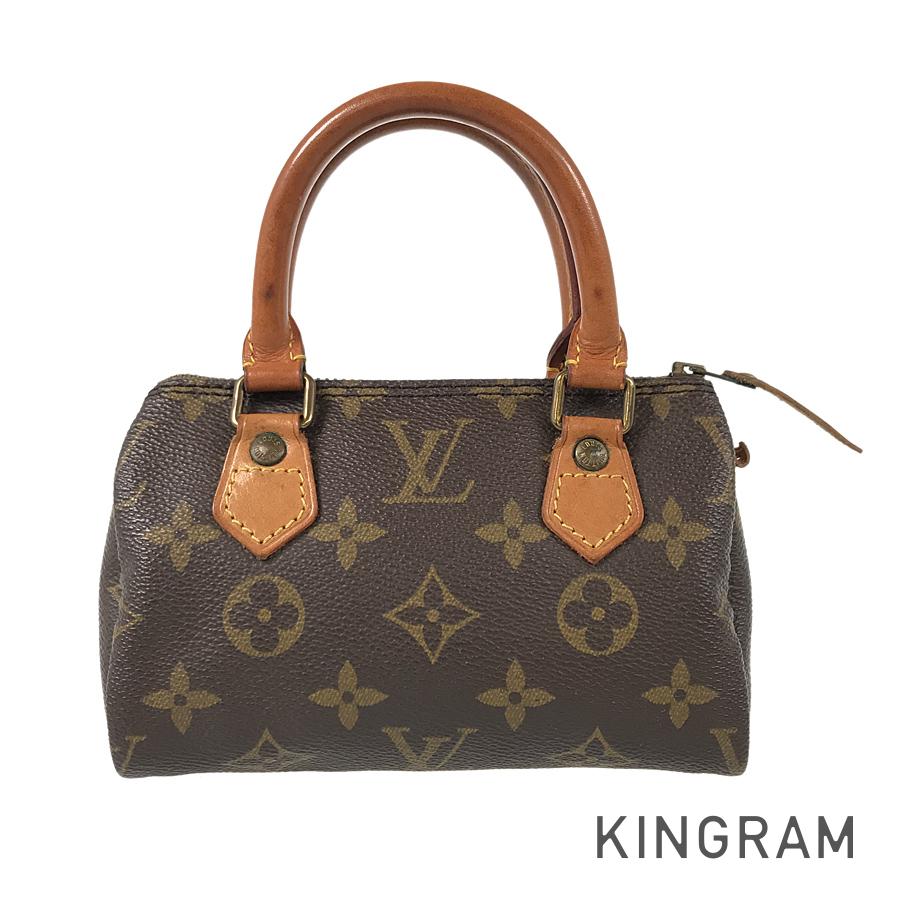 LOUIS VUITTON Monogram Mini Speedy Handbag