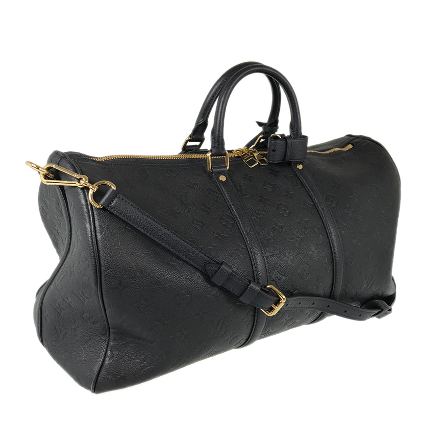 LOUIS VUITTON Monogram Empreinte Keepall Bandouliere 45 M40909 Boston bag