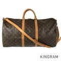 LOUIS VUITTON Monogram Keepall Bandouliere 55 M41414 Boston bag