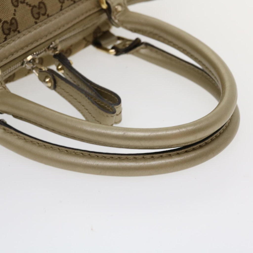 GUCCI GG Canvas Shoulder Bag Beige 247902  ro787