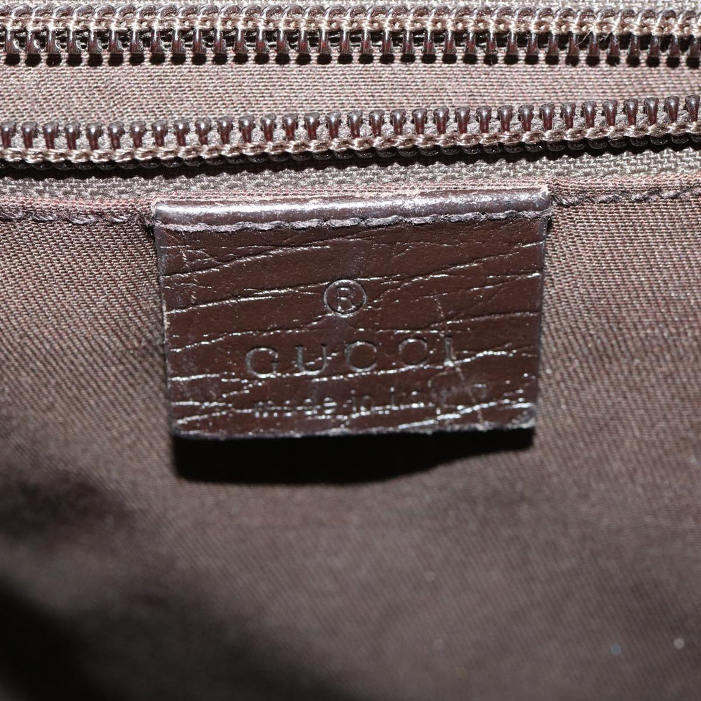 GUCCI GG Canvas Shoulder Bag Beige 141198  ro852