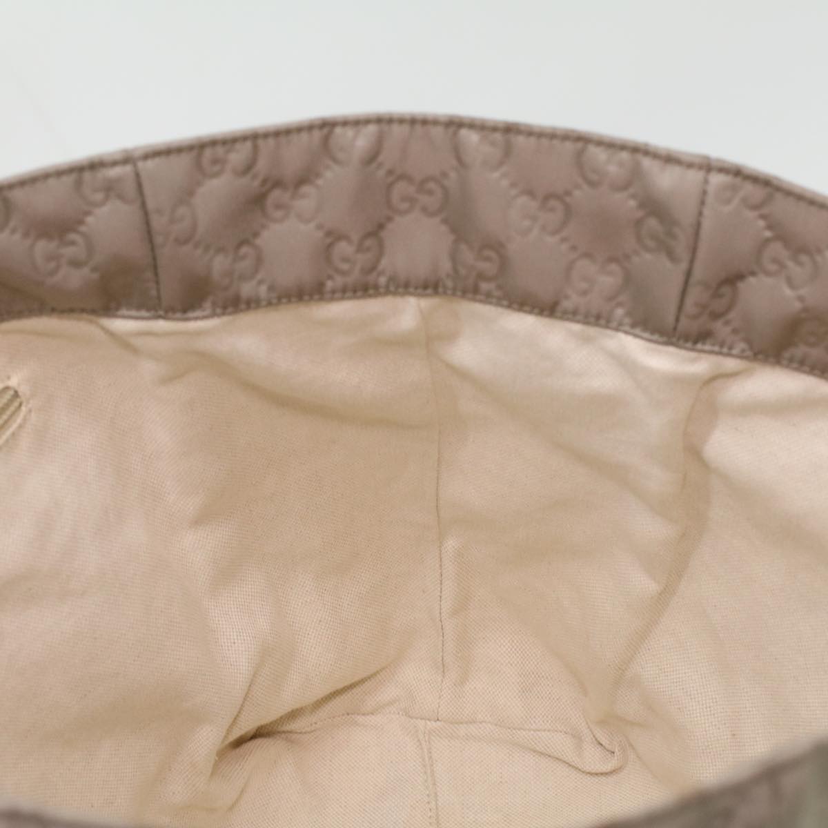 GUCCI GG Canvas Boston Bag Gray Pink 282439  ro917