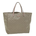 GUCCI GG Canvas Boston Bag Gray Pink 282439  ro917