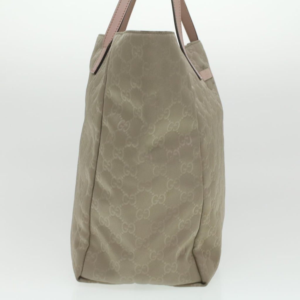 GUCCI GG Canvas Boston Bag Gray Pink 282439  ro917