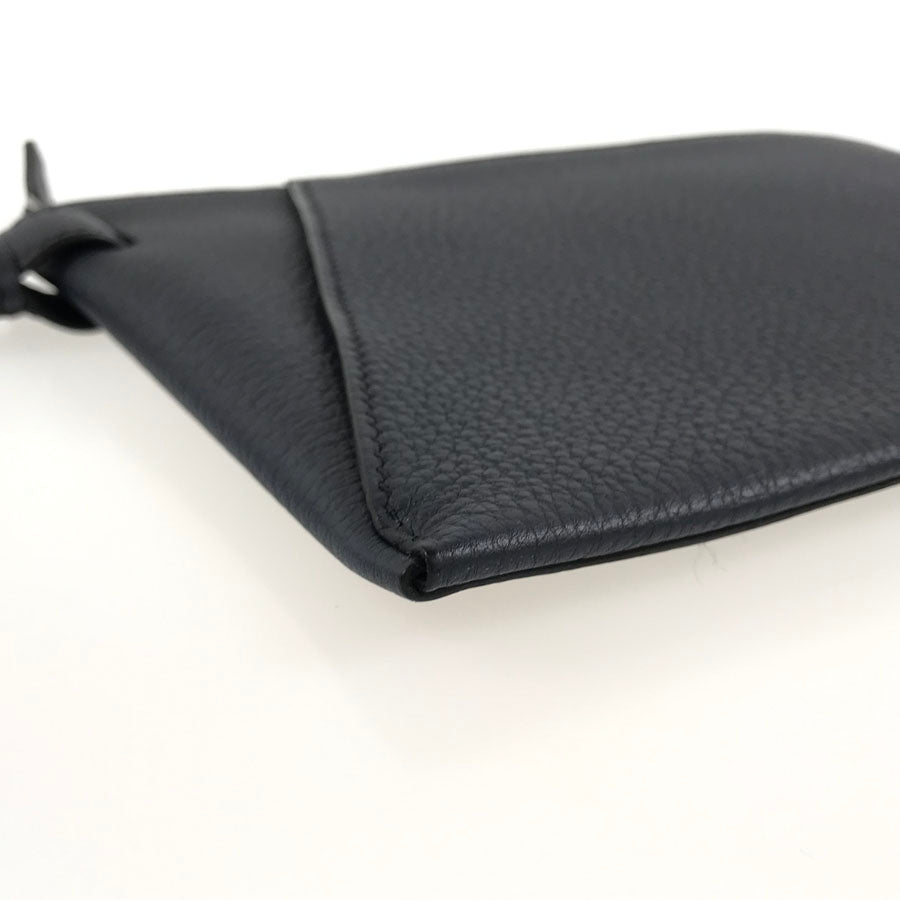 HERMES □ Y stamped hippopotamus Vertige 24 Clutch bag