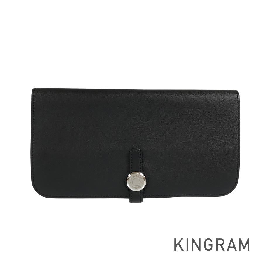 HERMES Dogon long Long wallet bifold