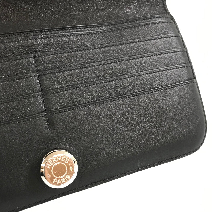 HERMES Dogon long Long wallet bifold
