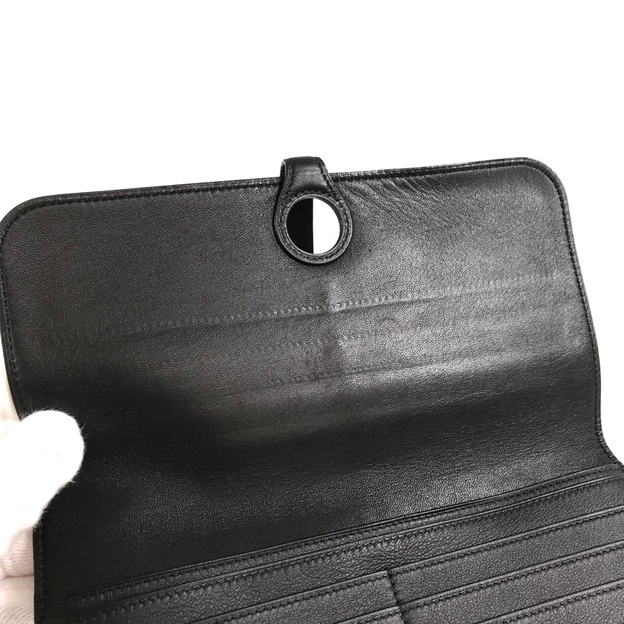 HERMES Dogon long Long wallet bifold