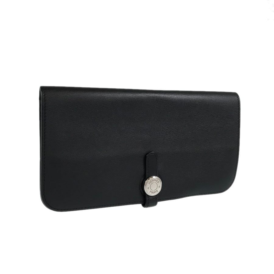 HERMES Dogon long Long wallet bifold