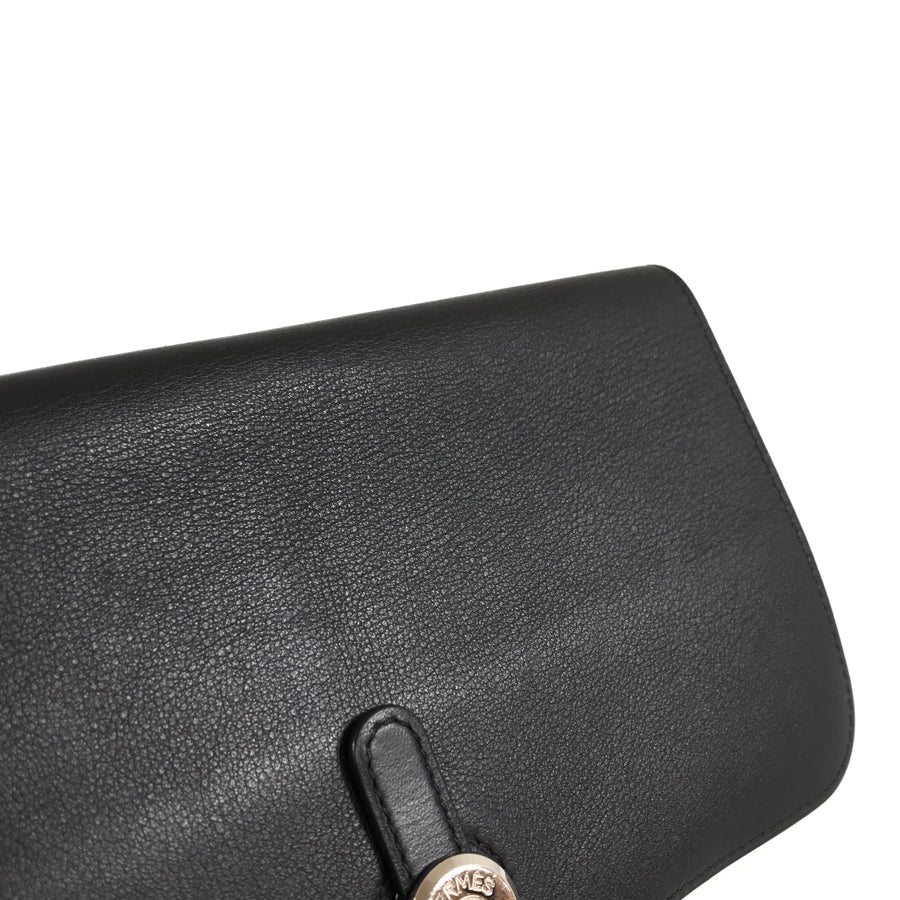 HERMES Dogon long Long wallet bifold