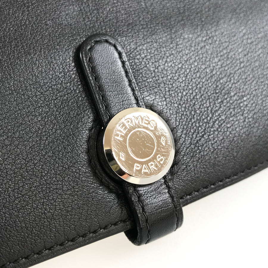 HERMES Dogon long Long wallet bifold