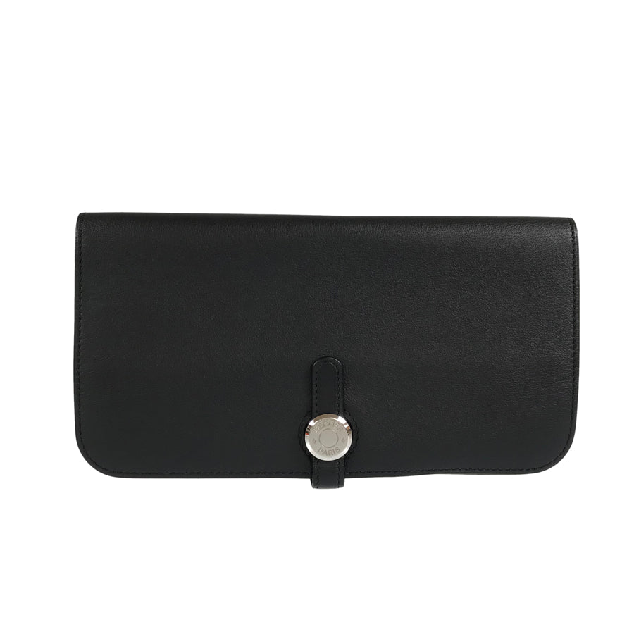 HERMES Dogon long Long wallet bifold