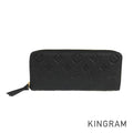 LOUIS VUITTON Monogram Empreinte Portefeuille Clemence M60171 Long wallet Round zipper