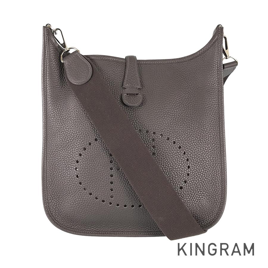 HERMES □ J 2006 SilverHardware Shoulder Bag