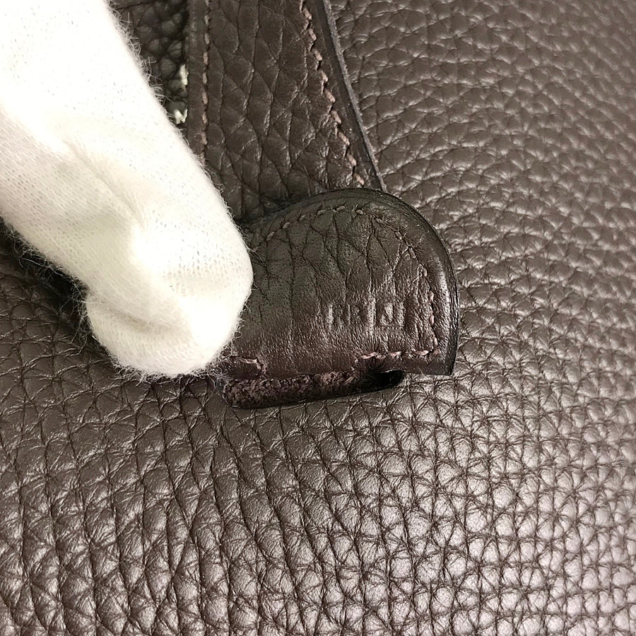 HERMES □ J 2006 SilverHardware Shoulder Bag