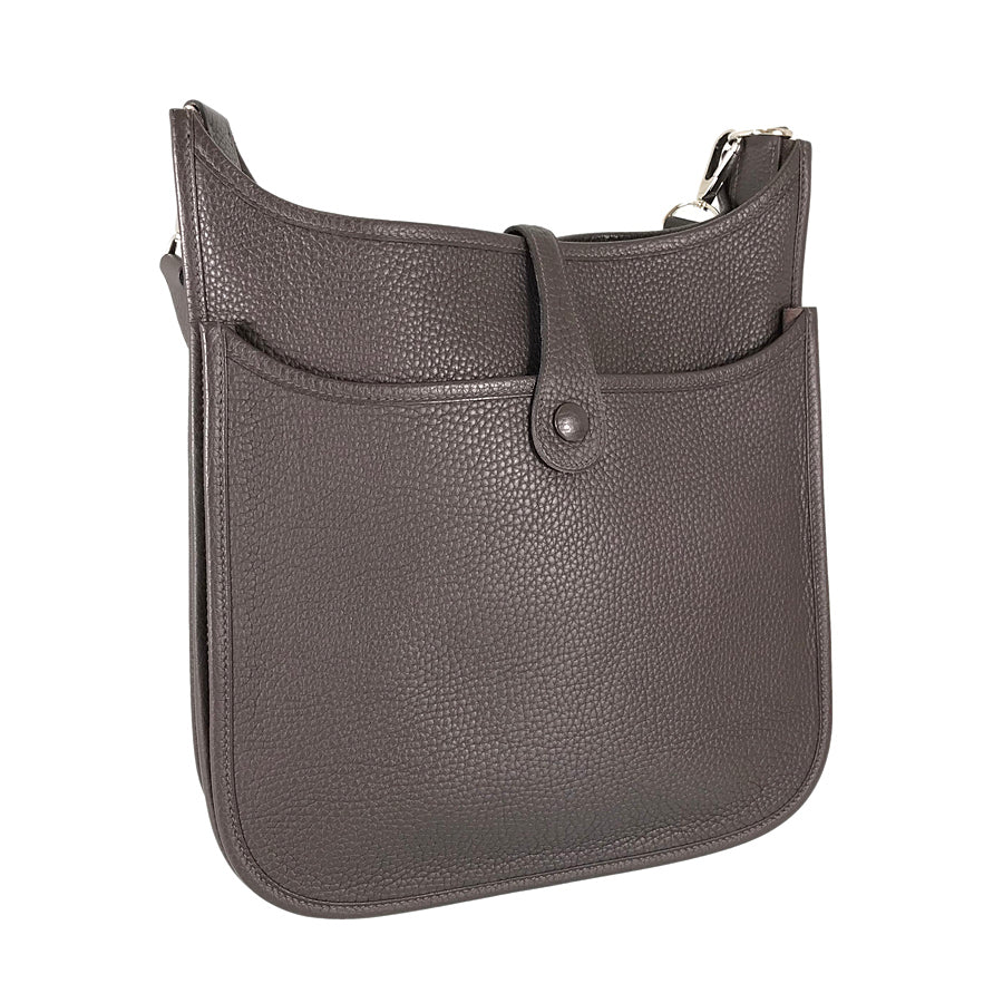 HERMES □ J 2006 SilverHardware Shoulder Bag