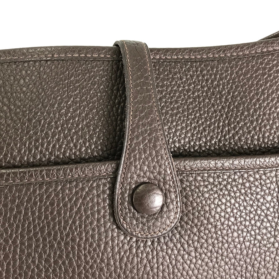 HERMES □ J 2006 SilverHardware Shoulder Bag