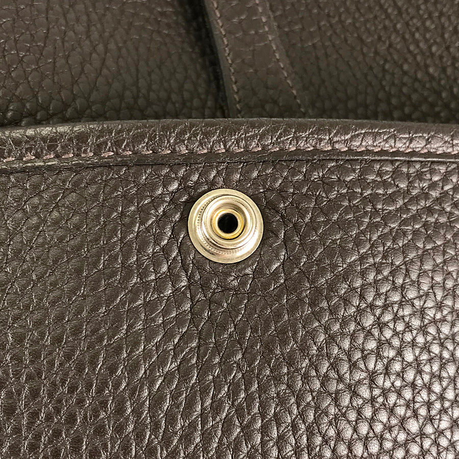 HERMES □ J 2006 SilverHardware Shoulder Bag