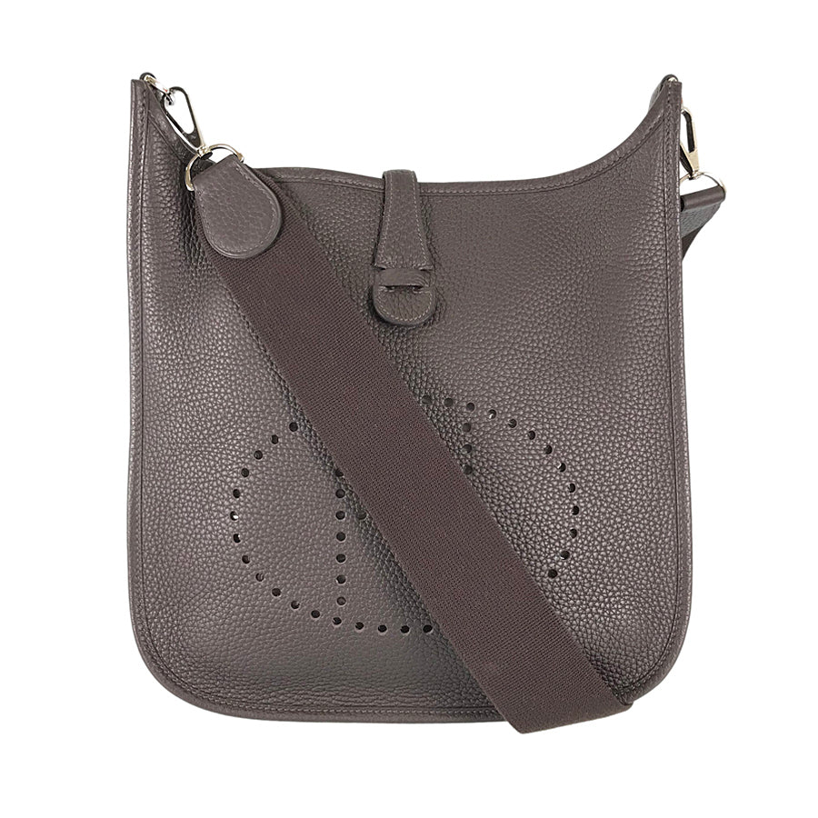 HERMES □ J 2006 SilverHardware Shoulder Bag