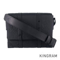 LOUIS VUITTON Monogram Taurillon Clemence Trunk Messenger PM Shoulder Bag
