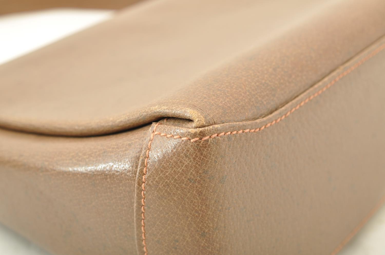 GUCCI Shoulder Bag Leather Brown  am2327s