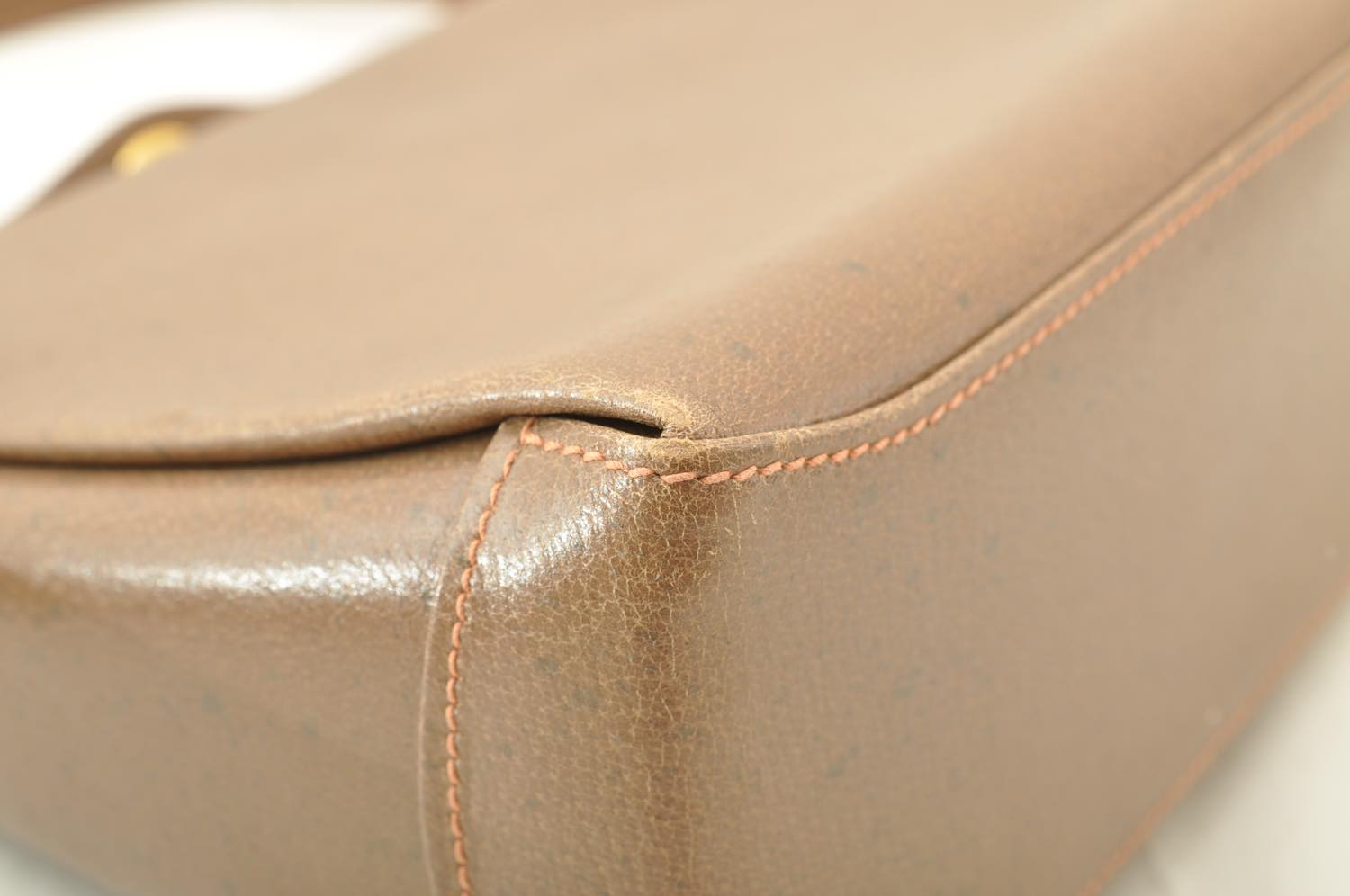 GUCCI Shoulder Bag Leather Brown  am2327s