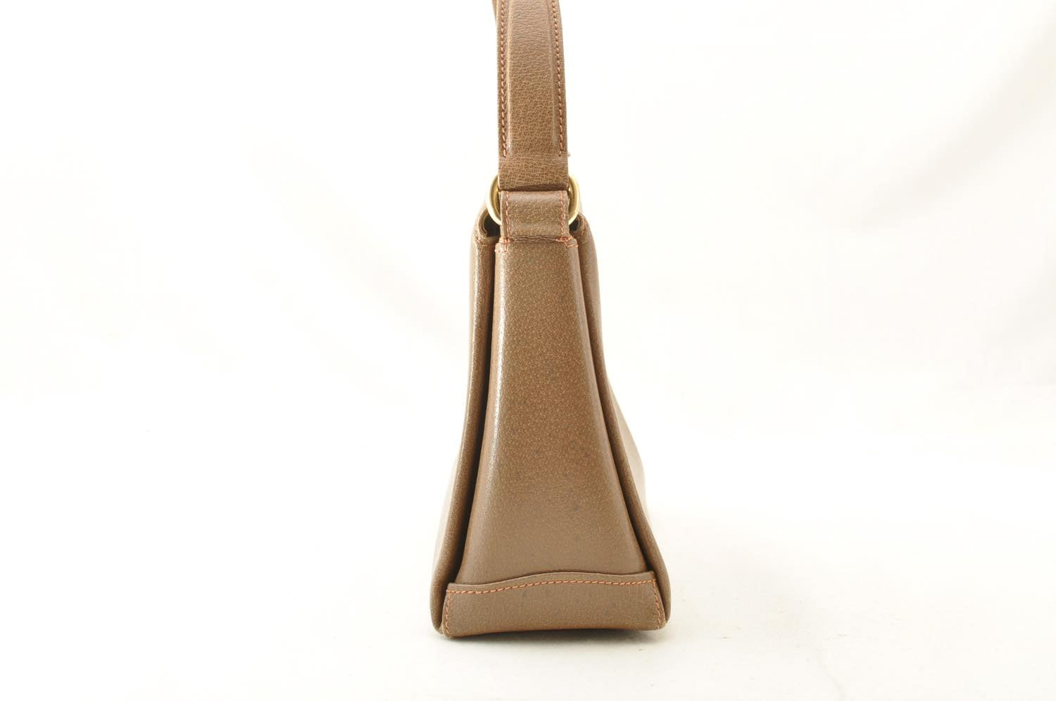 GUCCI Shoulder Bag Leather Brown  am2327s