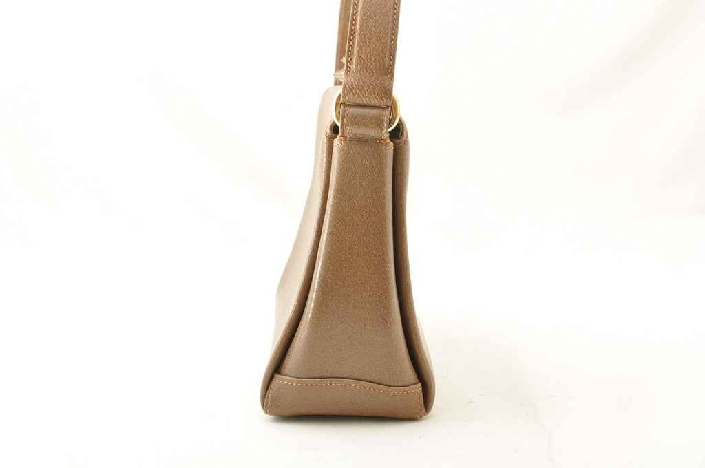 GUCCI Shoulder Bag Leather Brown  am2327s