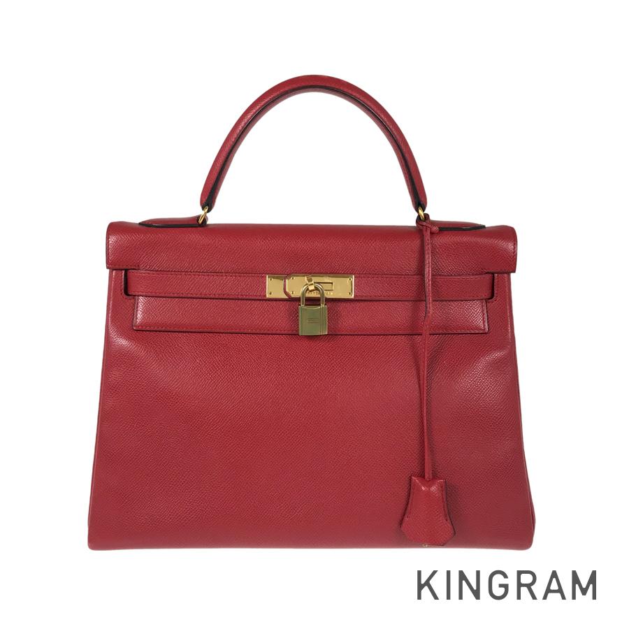 HERMES Inside stitching ◯S stamp Made in 1989 Handbag
