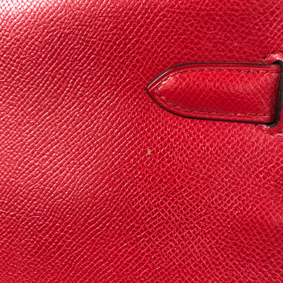 HERMES Inside stitching ◯S stamp Made in 1989 Handbag