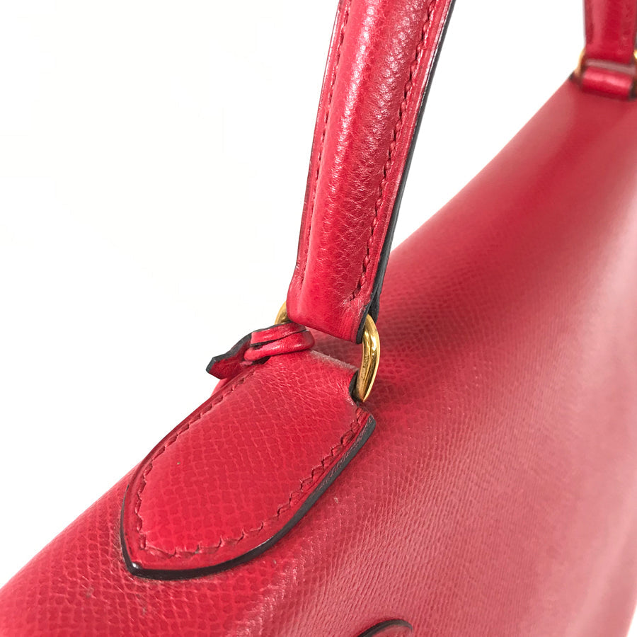 HERMES Inside stitching ◯S stamp Made in 1989 Handbag