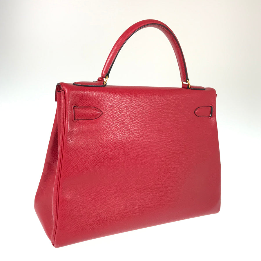 HERMES Inside stitching ◯S stamp Made in 1989 Handbag
