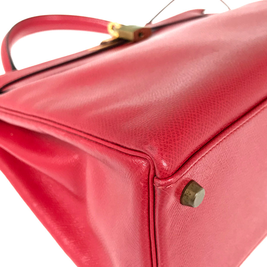 HERMES Inside stitching ◯S stamp Made in 1989 Handbag